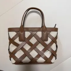 MICHAEL KORS 編み込みデザイン ハンドバッグ