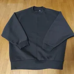 ユニクロ　ドライスウェット　クルーシャツ　ブラック