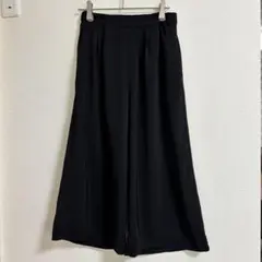 mystic ミスティック ワイドパンツ ガウチョパンツ ブラック