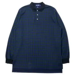POLO GOLF RALPH LAUREN ブラックウォッチ 長袖ポロシャツ