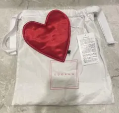 限定品　新品未使用　LUDLOW ストライプ　ドローストリングポーチ　巾着　刺繍 限定品 新品未使用 LUDLOW ストライプ ドローストリングポーチ