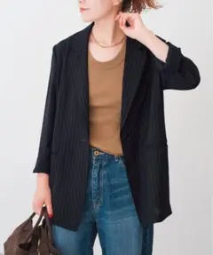 Spick & Span】TWギャバジン2Bジャケット ネイビー ジャケット - メルカリ