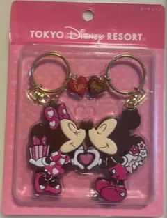 東京ディズニーリゾート ミッキー＆ミニー ペアキーホルダー