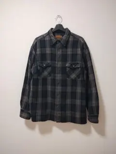 ST JOHN’S BAY セントジョンズベイ ネルシャツ ヘビネル XL