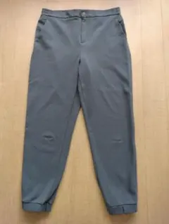 【美品】ユニクロ グレー ジョガーパンツ サイズL ウエスト69～75㎝
