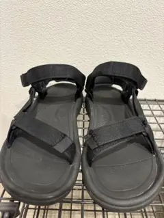 Tevaサンダル　黒　スポーツサンダル
