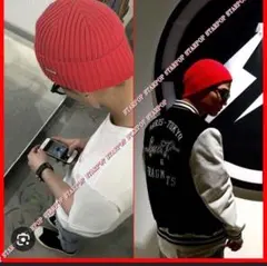 美品　シュプリーム　ニューエラ　ヤンキース　ニット帽　ビーニー　登坂広臣 Supreme - 登坂広臣 着用 supreme ニット帽の通販 by A's shop