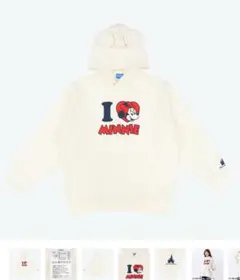 パーカー ビッグシルエット ユニセックスL ミニー