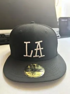 Y様専Stussy x ニューエラ LAロゴ ブラック 59FIFTY キャップ