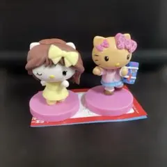 ハローキティ　チョコエッグ　日焼けギャル＆令和アイドル風　セット