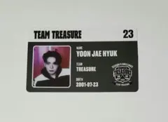 TREASURE ジェヒョク IDトレカ シーグリ2025