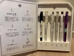 株主優待品　PILOT パイロット 実用筆記具セット 6本セットのサムネイル