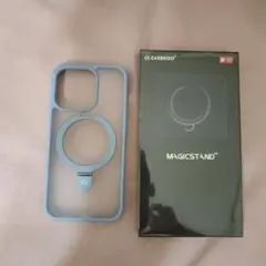 CASEKOO MAGICSTAND 　iPhone14Pro ブルー ケース