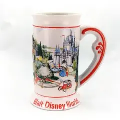 当時物 ウォルト・ディズニーワールド ビアマグカップ 3D レトロ レア