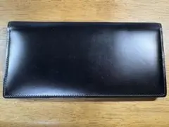 【美品】SOMESソメス　コードバン　ハノーバー　長財布　（同型名刺入れ付属）