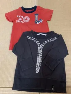 値下げ　リーバイス  半袖Tシャツ　7分袖シャツ　2枚セットのサムネイル