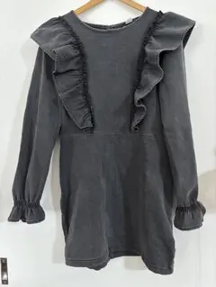 DIVIDED（H&M）フリル付き長袖ワンピース