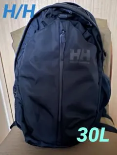 【H/H】★美品★ HELLY HANSEN リュック 30L ネイビーのサムネイル
