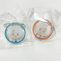 フリューくじ　刀剣乱舞　御伴散歩 E賞　クリアバッジ 雲生 雲次