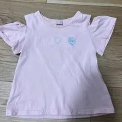 petit main ピンク Tシャツ 110