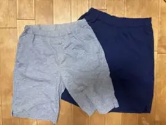ユニクロ 434158 ウルトラストレッチアクティブショートパンツ 160 2枚