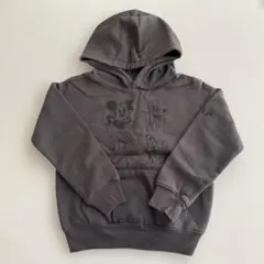 GAP ✕ Disney パーカー S 120cm グレー 裏起毛