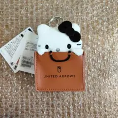HELLO KITTY × UNITED ARROWS チャーム　ブラック　新品