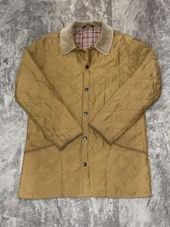 極美品00s 英国製Barbourキルティングジャケットリデスデイル　バブアー