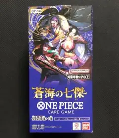 テープ付き】ONE PIECEカード 蒼海の七傑 OP-14 未開封BOX - メルカリ