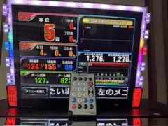 デー太郎Ω オメガ 家庭用電源 リモコン付き 訳あり 中古】【パチスロ用】デー太郎Ω（オメガ）【大型液晶