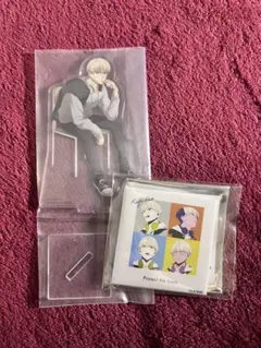 WINDBREAKER スクエア缶バッジ アクリルスタンド 梶蓮