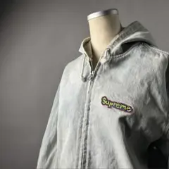 美品】Supreme Gonz Map パーカー 裏起毛 フーディブラックS - メルカリ