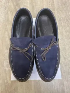 Salvatore Ferragamo ネイビー メンズシューズ US9½ 3E - メルカリ