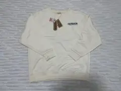 OUTDOOR PRODUCTS アウトドアスウェット アイボリー