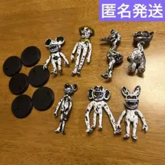 ズノーマリー Zoonomaly フィギュア 座台付き 7個 セット まとめ売り