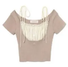 andmary Fleur frill knit tops - メルカリ