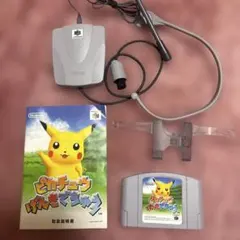 ニンテンドー64 ソフト ピカチュウげんきでちゅうマイクセット - メルカリ