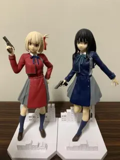 リコリス・リコイル 井ノ上たきな　錦木千束　フィギュア 2体セット