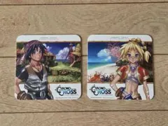 クロノクロス　スクエニカフェ　セルジュ　キッド　コースター クロノクロス スクエニカフェ セルジュ キッド コースター - メルカリ