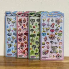 正規品　パワーパフガールズ　うるちゅる　ポップシール　パワパフ　4種セット