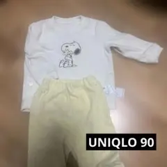 UNIQLO スヌーピー 長袖パジャマ 90cm