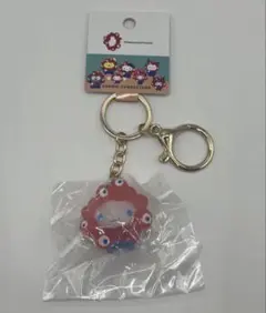 新品　サンリオ ミャクミャク コラボ クリア キーホルダー シナモロール　万博