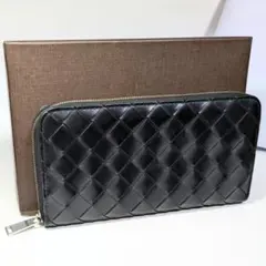 Tmo様専用ボッテガヴェネタ マキシイントレチャート 長財布 ラウンドファスナー
