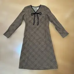 マジェスティックレゴン＊ワンピ 38 チェック柄