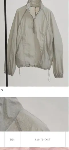 todayfulリップストップブルゾン