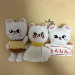 【匿名】Stray Kids スキズ リービット てるてる坊主 ぬい ドーナツ 匿名】Stray Kids スキズ リービット てるてる坊主 ぬい ドーナツ
