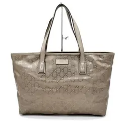 メタリック トートバッグ