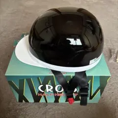 CROSS HALF HELMET CR-740ブラック ヘルメット新品未使用品のサムネイル