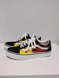 極美品vans Old Skool Flame フレイム ファイヤー バンズ - メルカリ