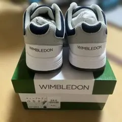 WIMBLEDON スニーカー ホワイト/ネイビー 24.0cm